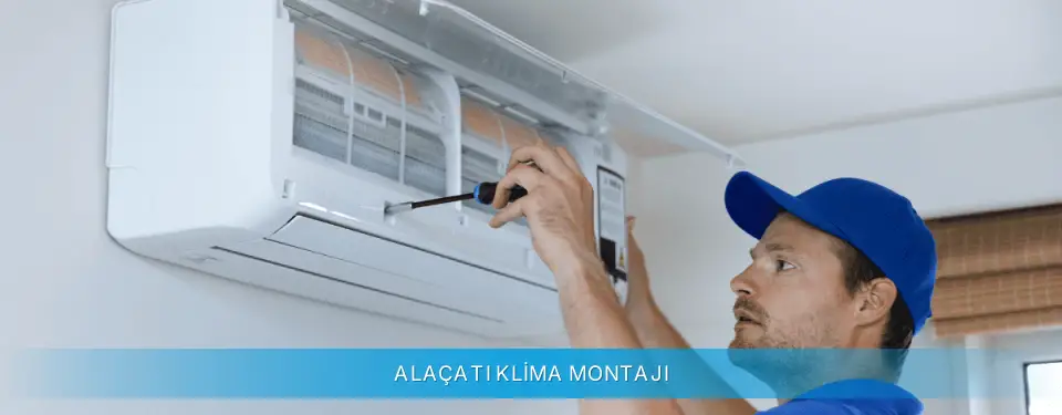 Alaçatı İlçemi Midea Klima Montajı