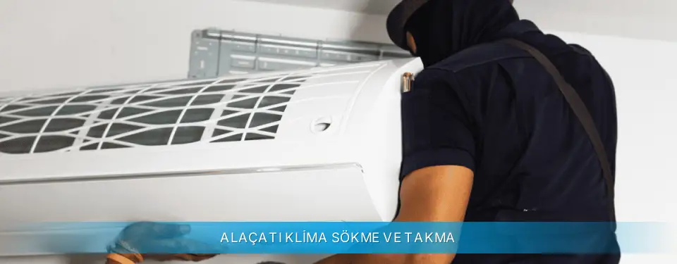 Alaçatı İlçemi Midea Klima Sökme ve Takma
